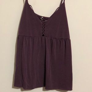Purple Spaghetti Strap “Soft and Sexy” Top